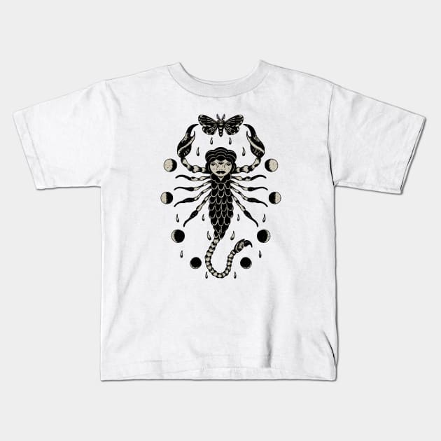 Scorpion Queen Kids T-Shirt by Hard Candy